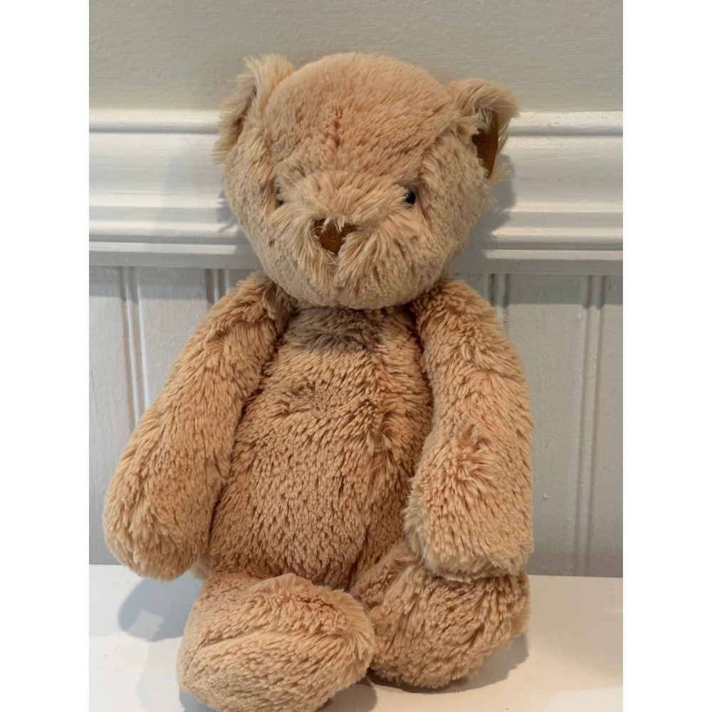 Jellycat Bashful Bear Plush Stuffed Animal Honey Brown Soft Toy